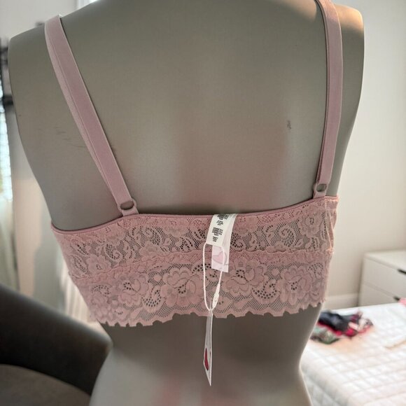 Cosabella Amore Adore Lace Bralette Lilac Size Large L - Picture 2 of 5
